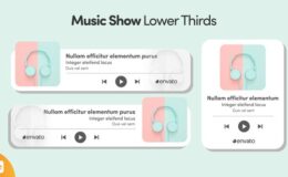 Download Music Show Lower Thirds - Videohive