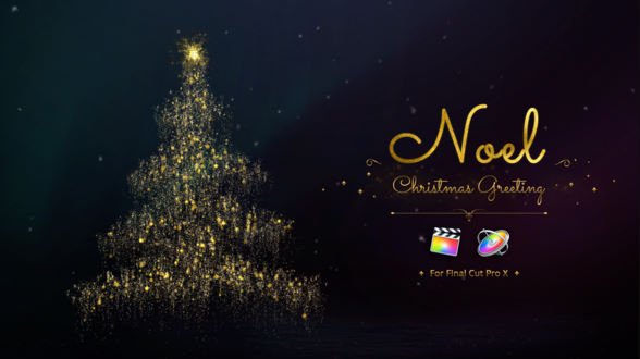 Videohive Noel Christmas Greetings for Final Cut Pro