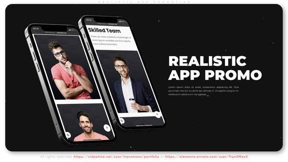 Realistic App Promotion – Videohive