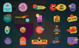 Videohive Sticker Sale Titles || After Effects