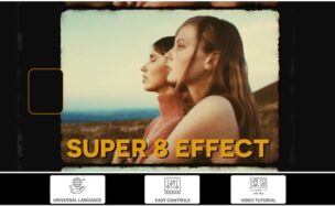 Videohive Super 8 Effect