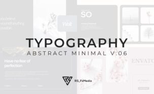 Typography Slide – Abstract Minimal V.06 – Videohive
