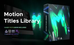 TypeX - Magical Pack: Title Animation Presets Library, After Effects  Project Files