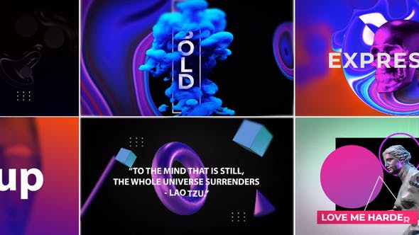 Videohive Abstract Titles V5 | Confusion