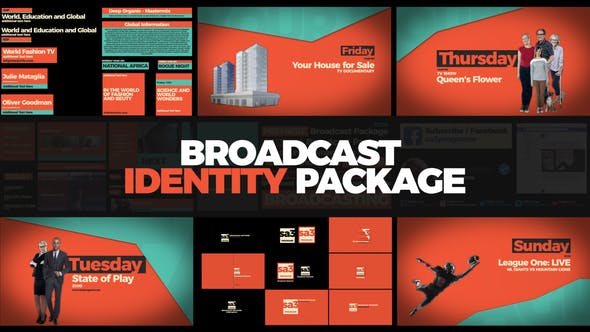 Videohive Broadcast Identity Package