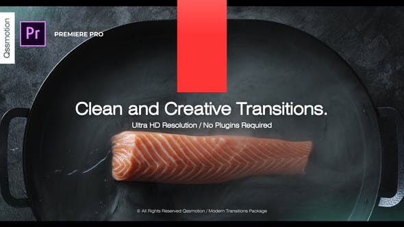 Videohive Clean and Creative Transitions For Premiere Pro