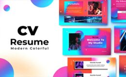 Videohive Colorful Gradient Slideshow