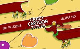 Videohive Crazy Cartoon Titles