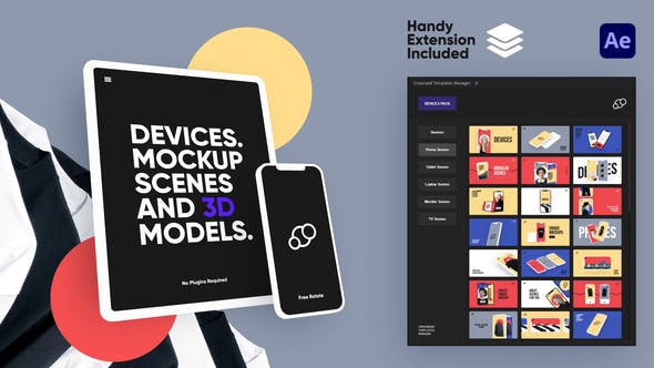 Devices Mockup Pack – Videohive