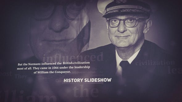 Videohive Documentary History Slideshow