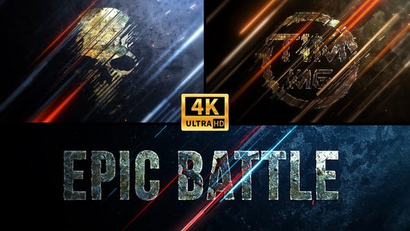 Videohive Epic Battle Logo 4K