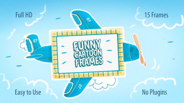 Videohive Funny Cartoon Frames