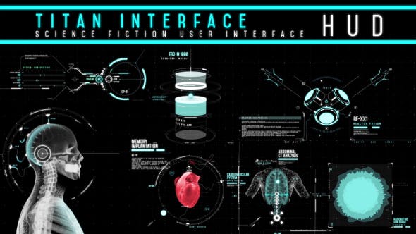 Videohive HUD – Titan Interface
