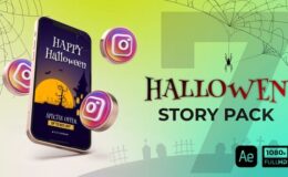 Videohive Halloween Instagram Stories