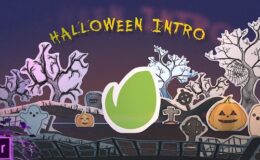Videohive Halloween Intro Logo