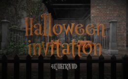 Videohive Halloween Party Invitation
