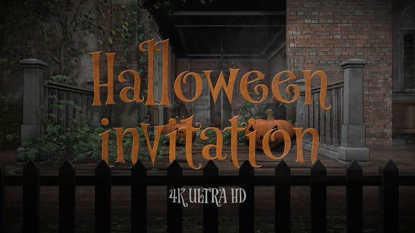 Videohive Halloween Party Invitation