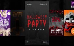 Videohive Halloween Scary Instagram Stories