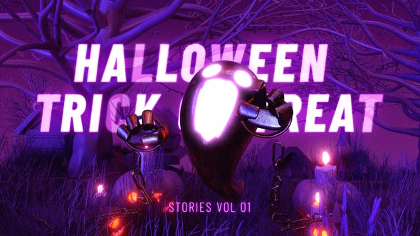 Videohive Halloween Trick Or Treat Intro