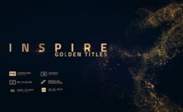Videohive Inspire | Smooth Golden Titles