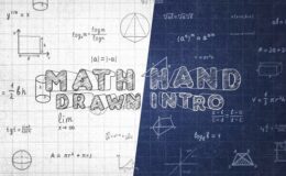 Videohive Math Hand Draw Intro - Premiere Pro