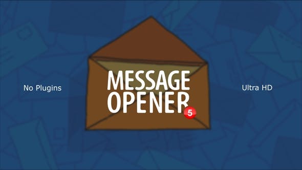 Videohive Message Opener