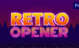 Videohive Retro Opener - Premiere Pro