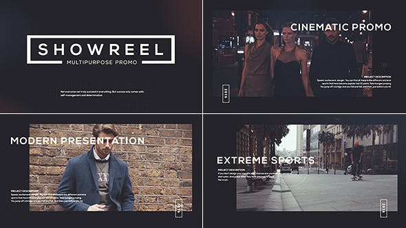 Videohive Showreel / Multipurpose Promo