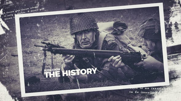 Videohive The History in Photos