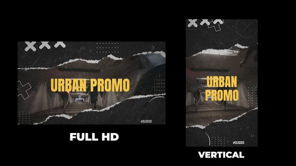 Videohive Torn Urban Promo