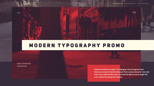 Videohive Typography Promo