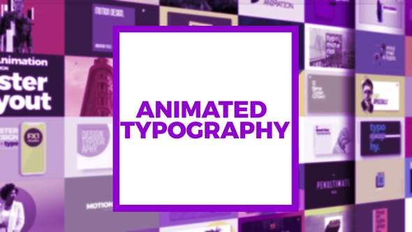 Videohive Typography Scenes