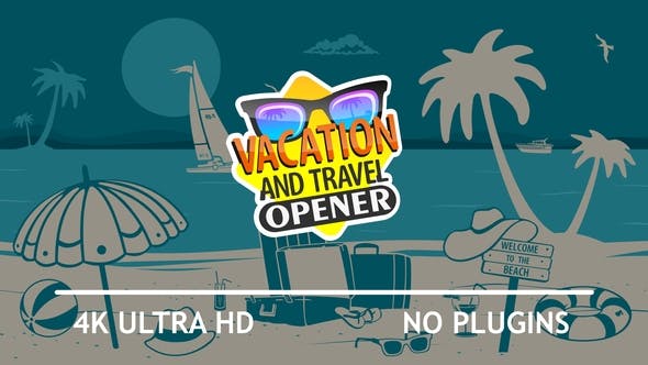 Videohive Vacation And Travel Opener
