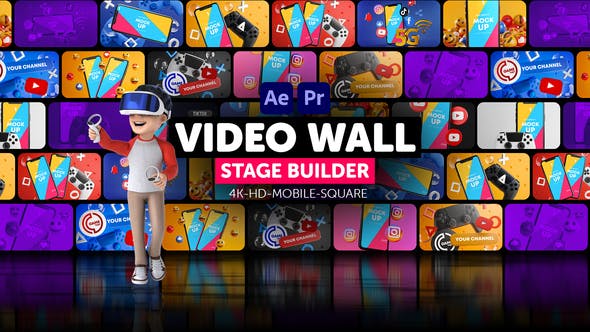 Videohive – Video Wall Stage Builder