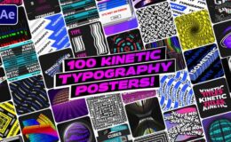 Videohive 100 Kinetic Typography Posters | After Effects