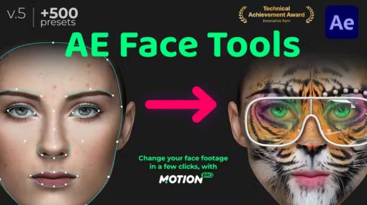 Videohive AE Face Tools V5