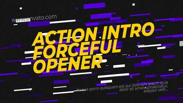 Videohive Action Intro – Forceful Opener