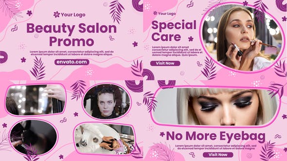 Videohive Beauty Salon Promo | MOGRT