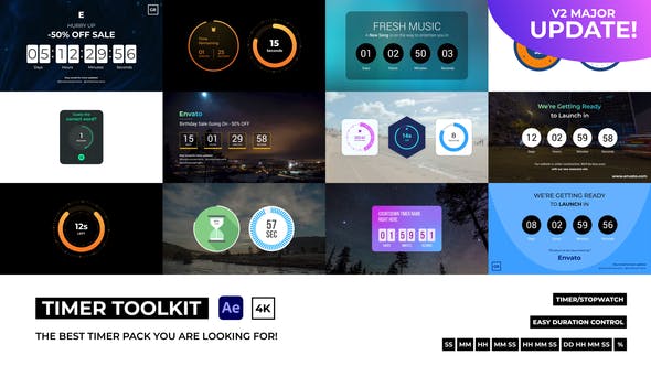 Videohive Countdown Timer Toolkit V2