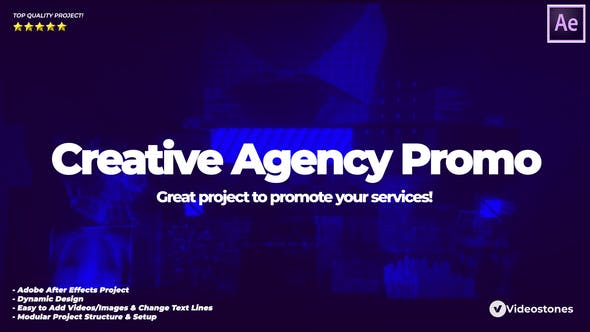 Videohive Creative Agency Promo – Demo Real – Video CV – Showreel Opener