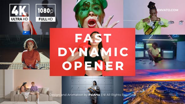 Videohive Fast Dynamic Opener