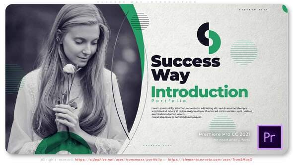 Videohive Success Way Introduction
