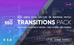Videohive Transitions V3 - 21861548