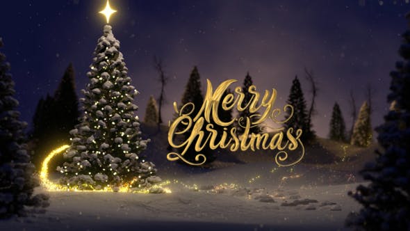 Christmas Tree Logo Reveal – Videohive