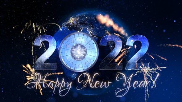 Videohive New Year Countdown Clock 2022 V3