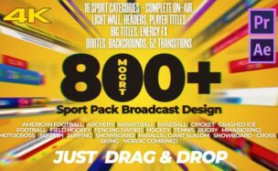 Videohive Sport Pack – Broadcast Design MOGRT