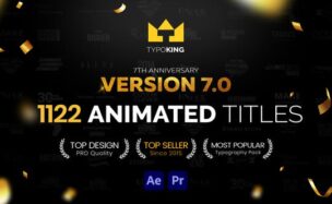 Videohive TypoKing | Title Animation – Kinetic Typography Text V7