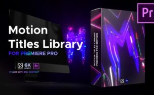 Motion Titles Library for Premiere Pro – Videohive