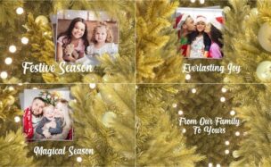 Videohive Christmas Gold