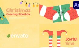 Videohive Christmas Greeting Slideshow | After Effects